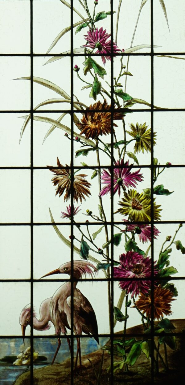 Tournesols, dahlias et oiseaux – Image 4