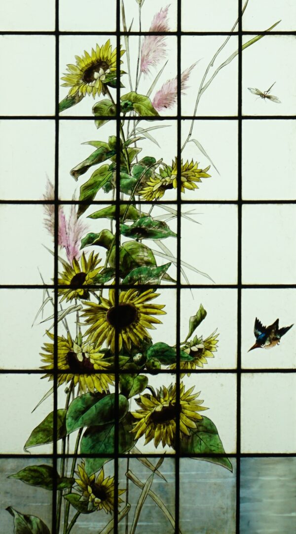 Tournesols, dahlias et oiseaux – Image 5