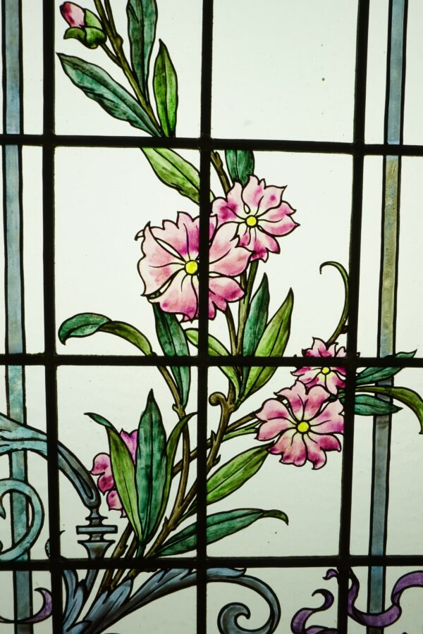 Végétation aux guirlandes de rose et lauriers roses – Image 4