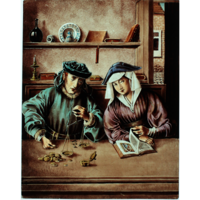 Le peseur d'or et sa femme