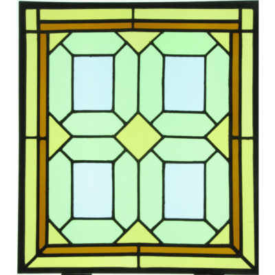 Vitrerie colorée