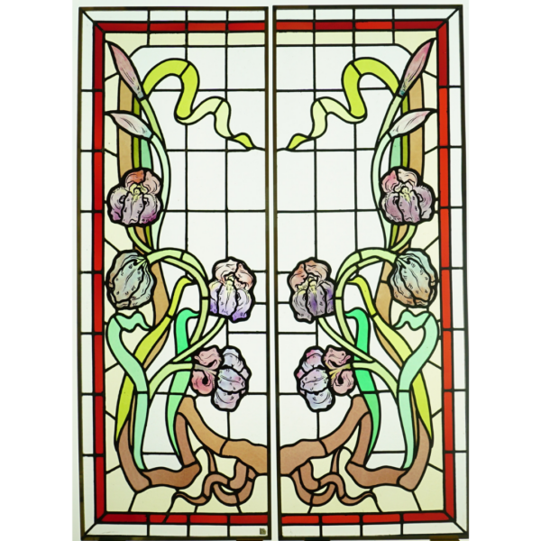 Art Nouveau aux Iris