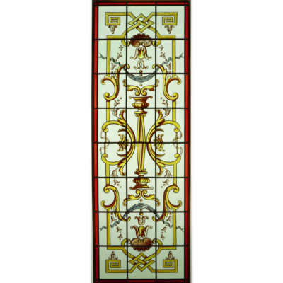 Décor aux coquilles et volutes