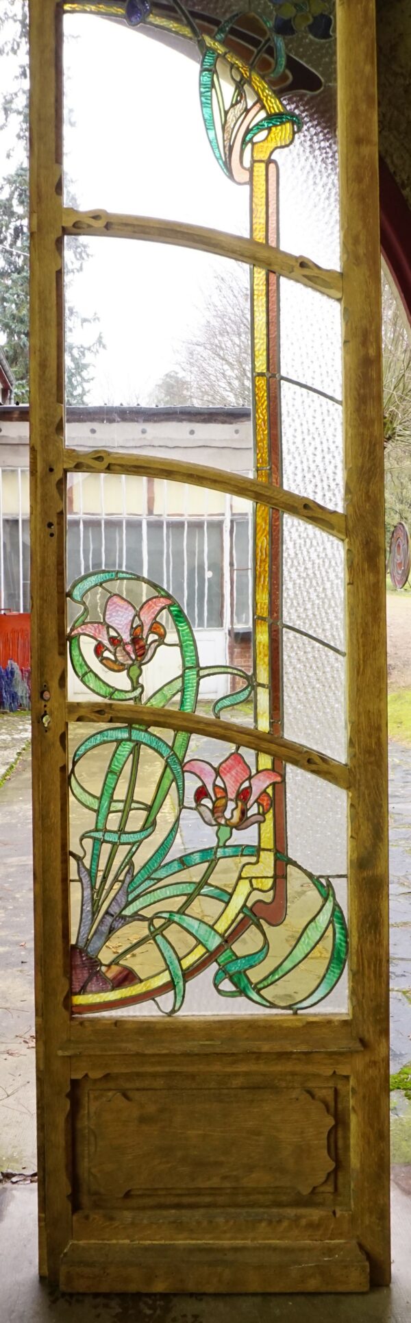 Porte aux Iris Art Nouveau – Image 5
