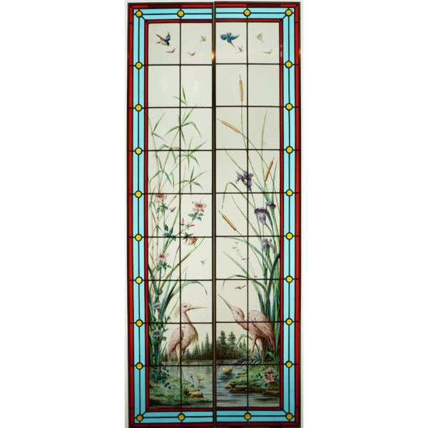 Végétations aux hérons