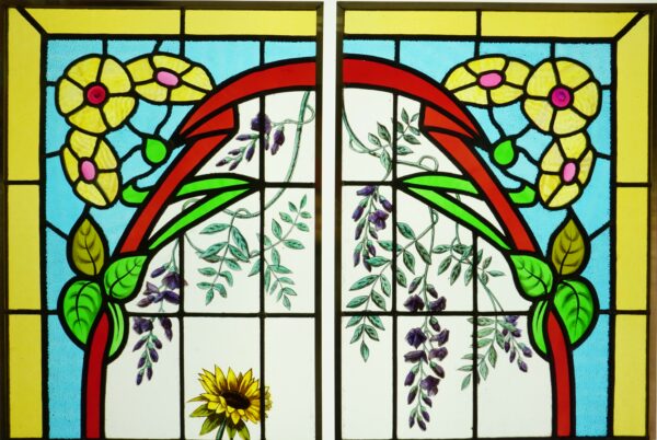 Pavots, Tournesols Et Glycine – Image 2