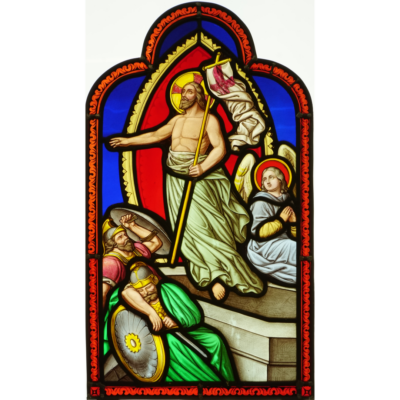 Jésus sort du tombeau