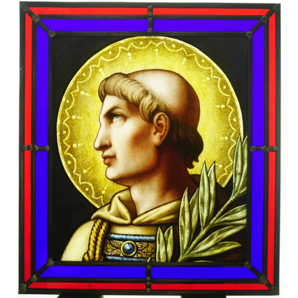 Saint martyr portant la tonsure