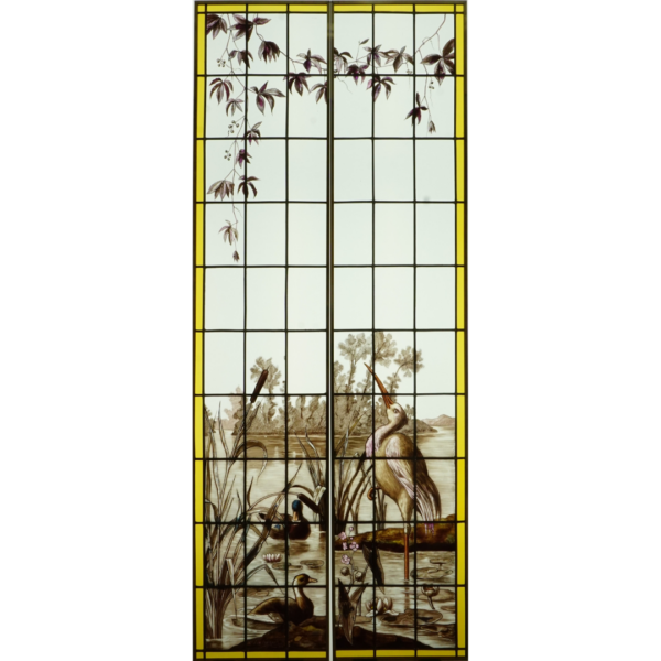 Héron Et Canards de Lux Fournier