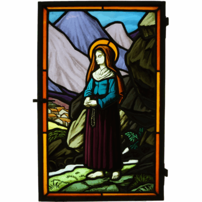 Sainte Bernadette - signé Champigneulle