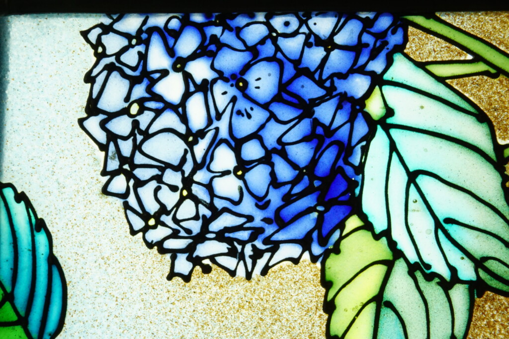 Vitraux aux fleurs Art Nouveau – Image 6