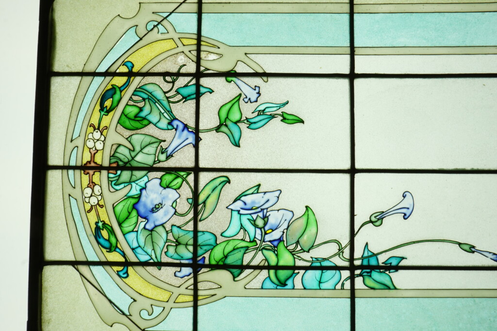 Vitraux aux fleurs Art Nouveau – Image 23