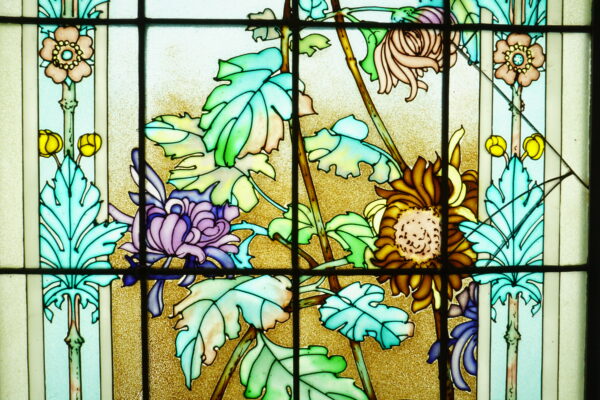 Vitraux aux fleurs Art Nouveau – Image 21