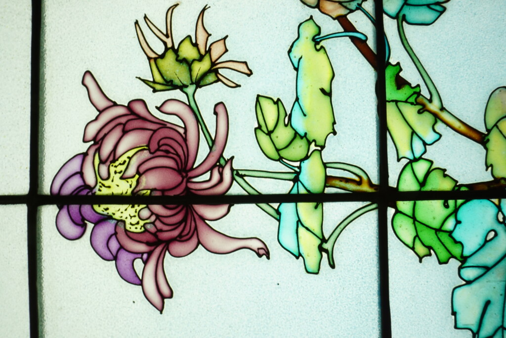 Vitraux aux fleurs Art Nouveau – Image 22