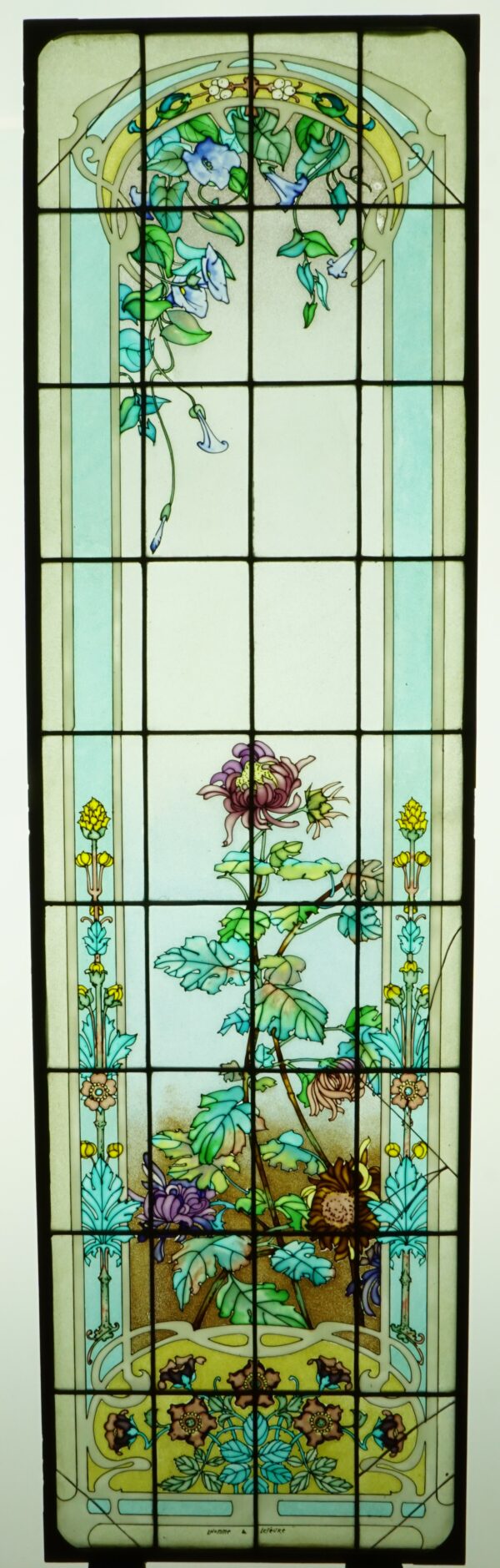 Vitraux aux fleurs Art Nouveau – Image 19