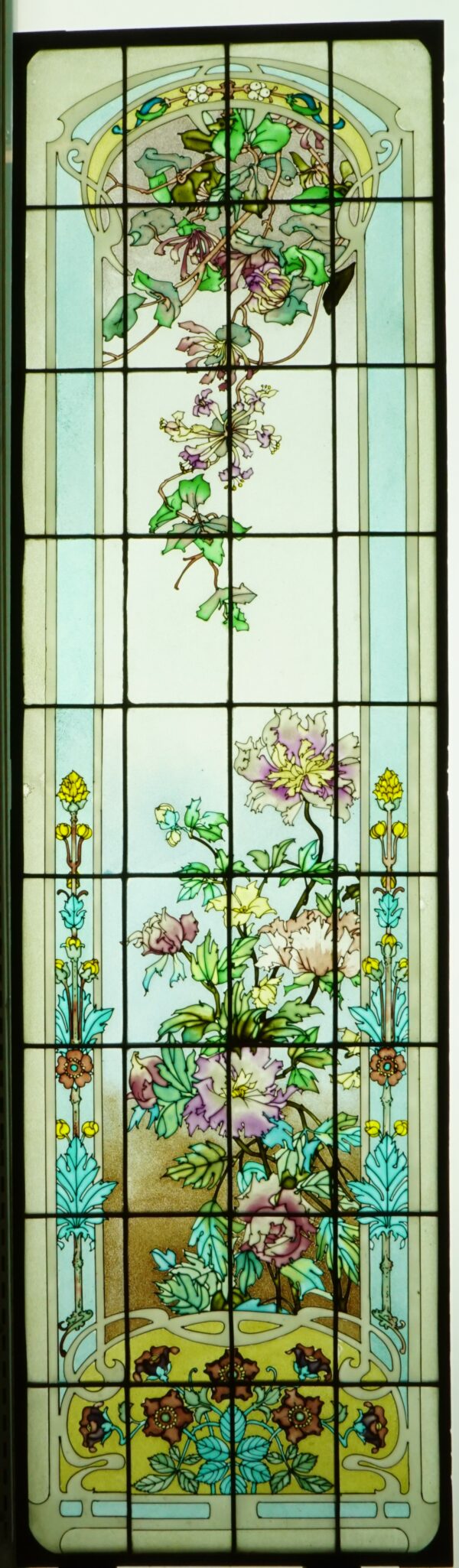 Vitraux aux fleurs Art Nouveau – Image 14