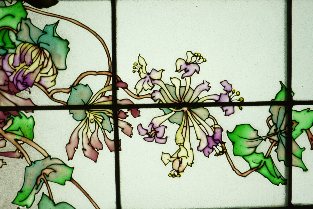 Vitraux aux fleurs Art Nouveau – Image 18