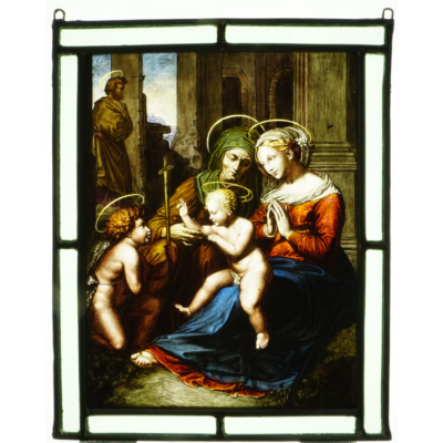 Vitrail de la Madone de l'Amour divin