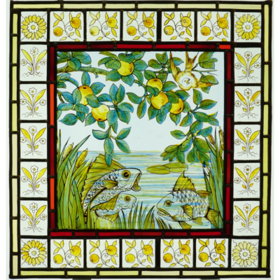 Carpes et pommier