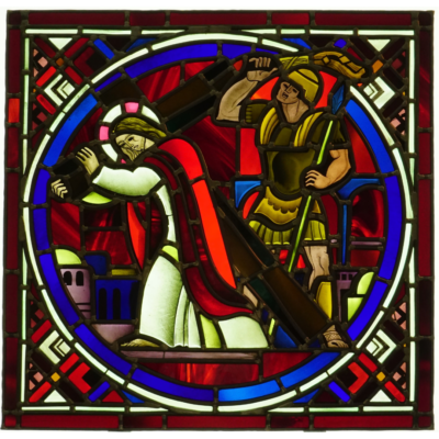 Jésus portant sa croix
